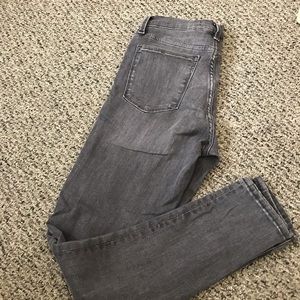 Gap washed black jeans